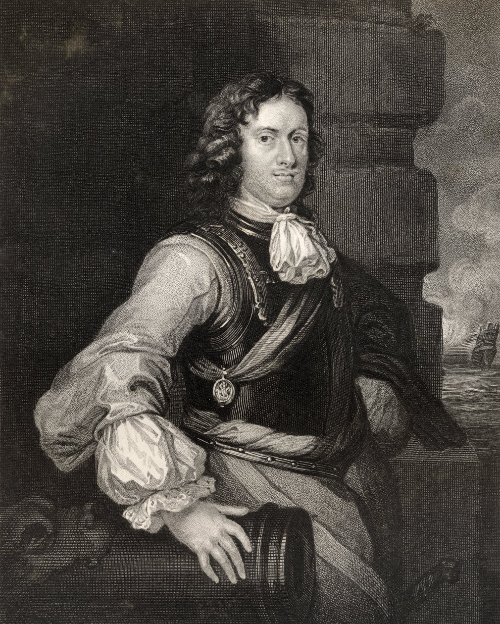 Edward Montagu, vyrytý H.T. Ryall, z 