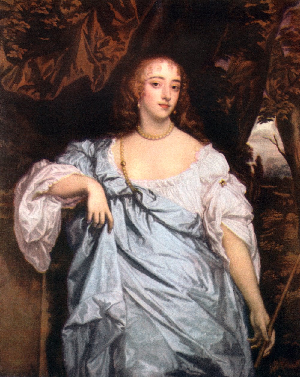 Elizabeth Bagot, hraběnka z Falmouthu, kolem 70. let. od Peter Lely