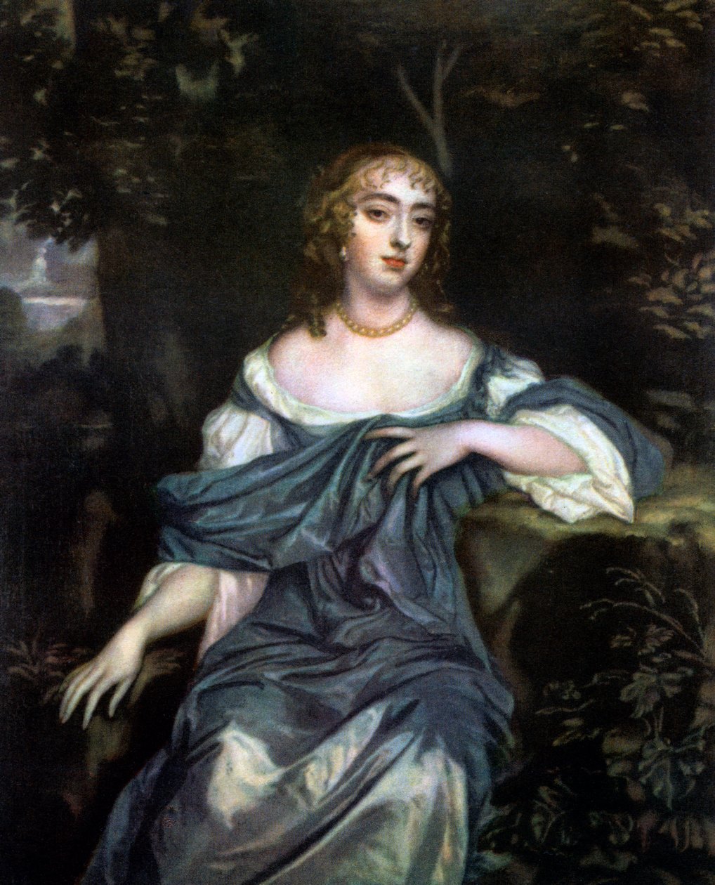 Frances Brooke, Lady Whitmore, konec 17. století. od Peter Lely