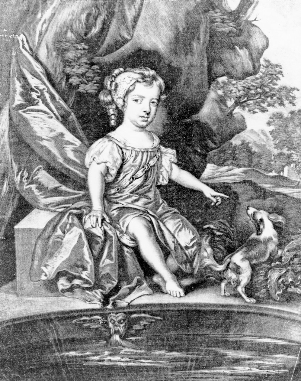 Her Grace Vévodkyně ze Somersetu, publikoval Alex Browne, kolem 80. let 17. století (mezzotinta) od Peter Lely