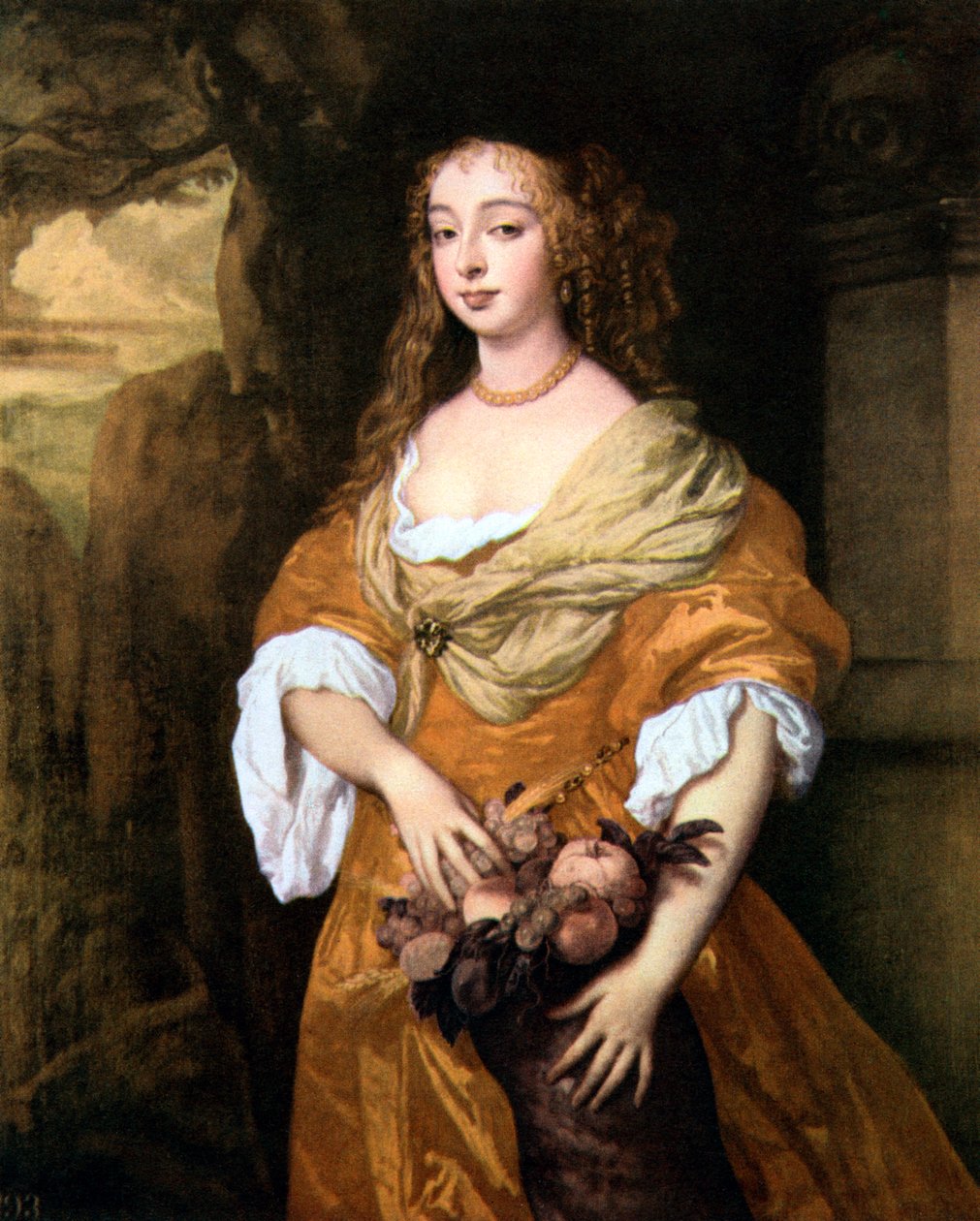 Jane Needham, paní Myddleton, 1666 od Peter Lely