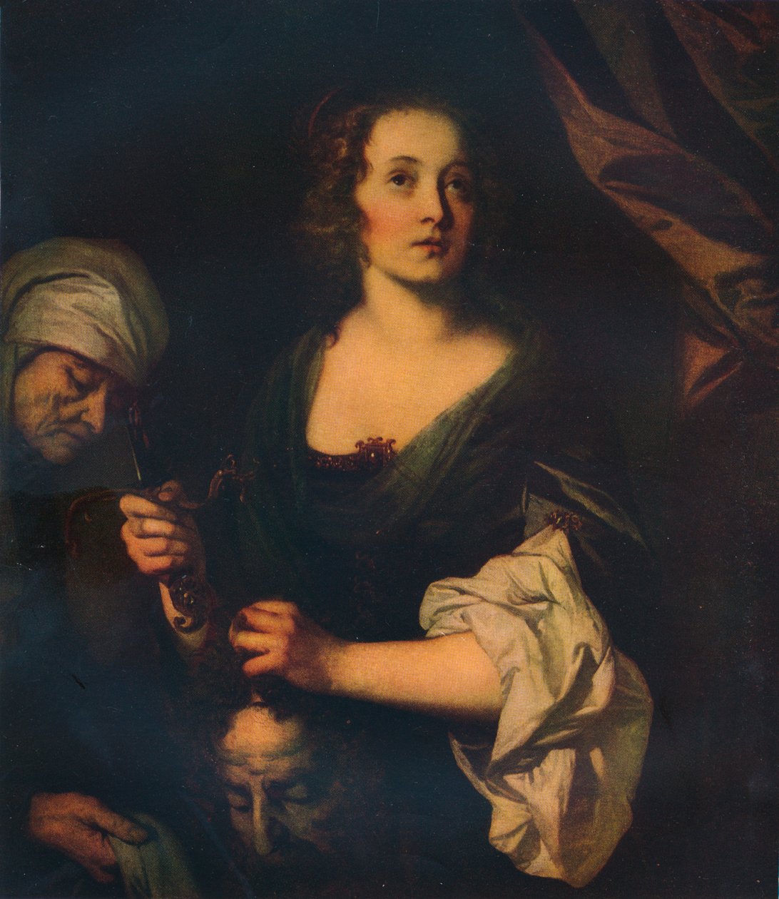 Judita s hlavou Holoferna, c19. století, 1920. od Peter Lely