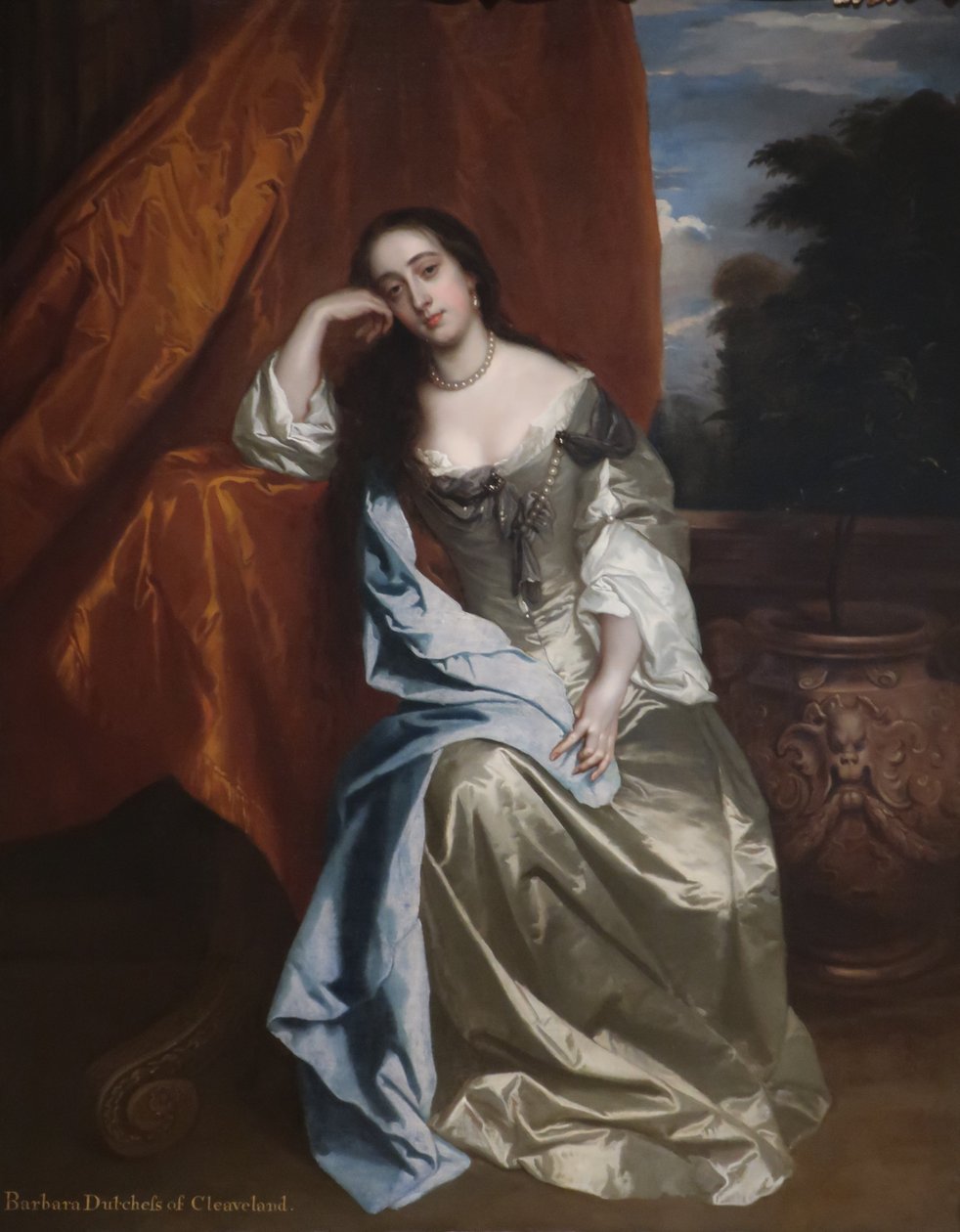 Portrét Barbary Palmer, rozené Villiers, lady Castlemaine a vévodkyně z Clevelandu od Peter Lely