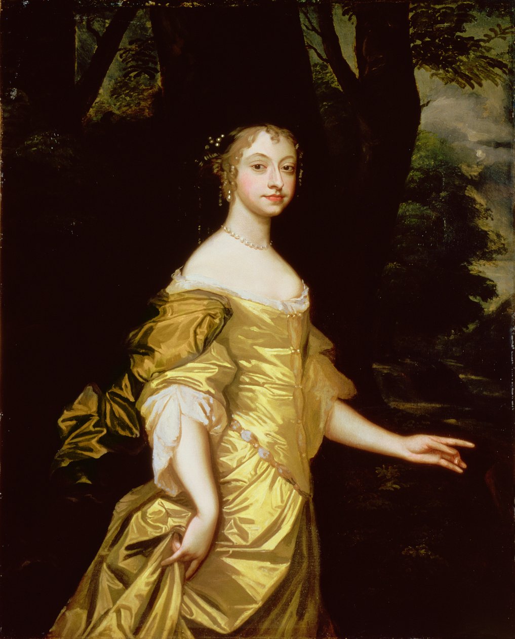 Portrét Frances, vévodkyně z Richmondu od Peter Lely