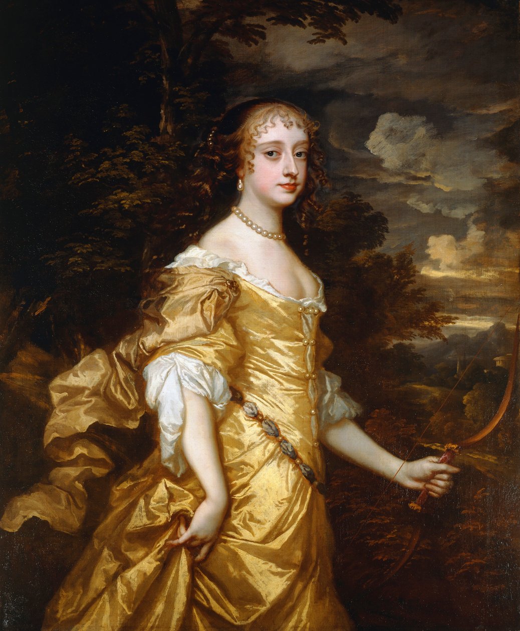 Portrét Frances Theresa Stuart, vévodkyně z Richmondu a Lennoxu (1648-1702) od Peter Lely
