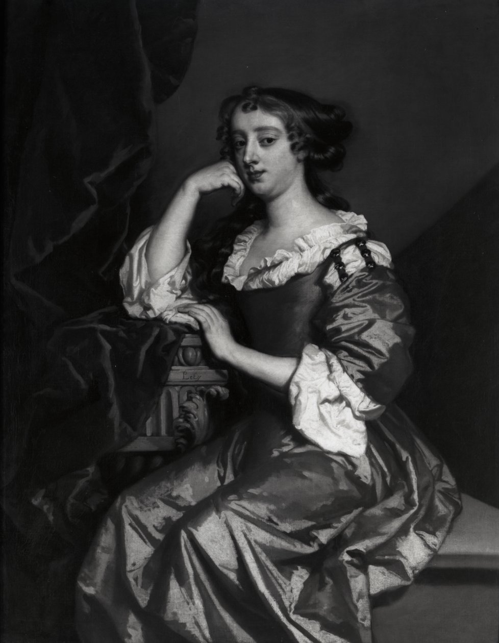 Portrét lady Elizabeth Wriothesleyové, manželky 11. hraběte z Northumberlandu (olej na plátně) od Peter Lely