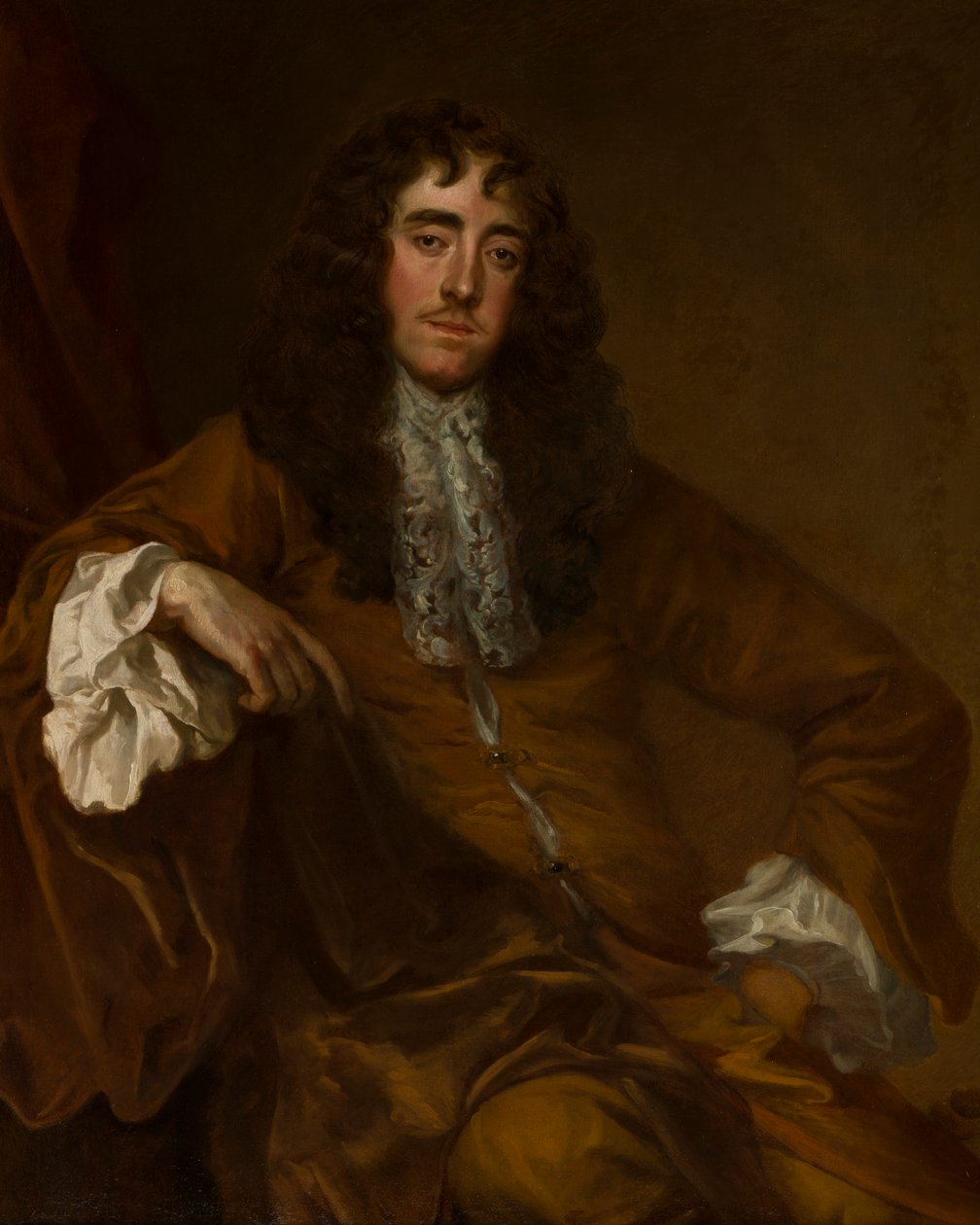 Portrét Lionela Tollemache, 3. hraběte z Dysartu (1649-1727), kolem 1669-80 (olej na plátně) od Peter Lely