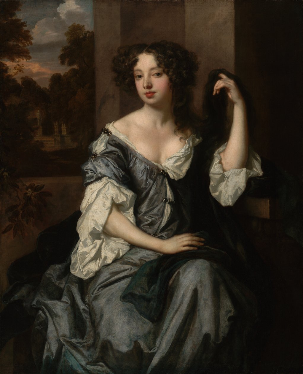 Portrét Louise de Keroualle, vévodkyně z Portsmouthu od Peter Lely