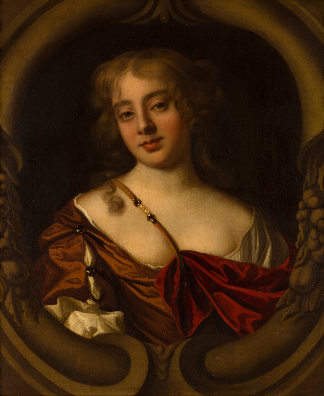 Portrét paní Bridgemanové z Devonshire, cca 1638-80 (olej na plátně) od Peter Lely
