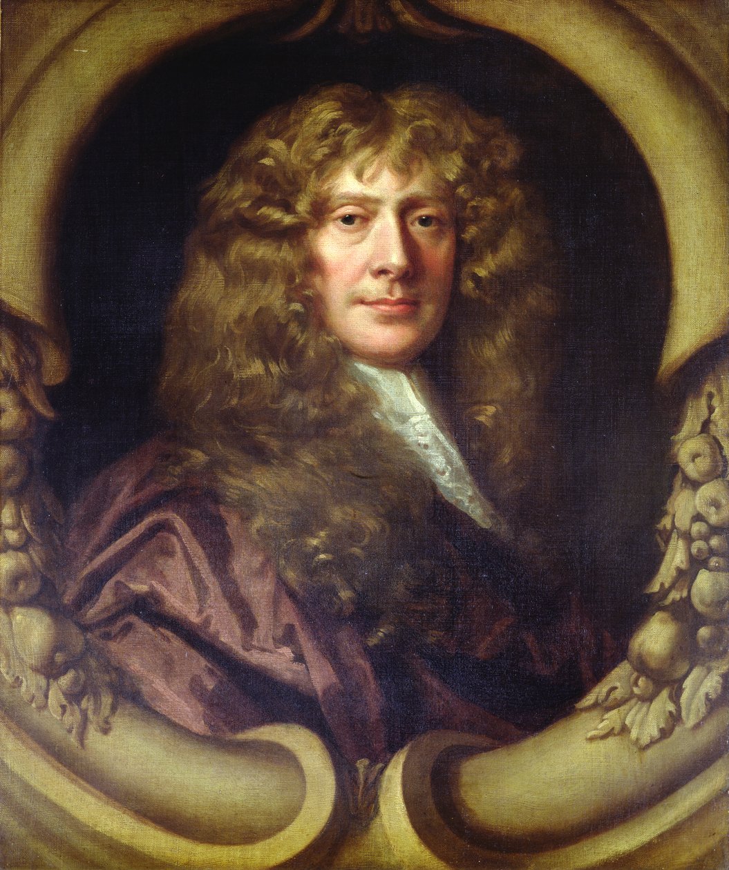 Portrét gentlemana, asi 1670 (olej na plátně) od Peter Lely