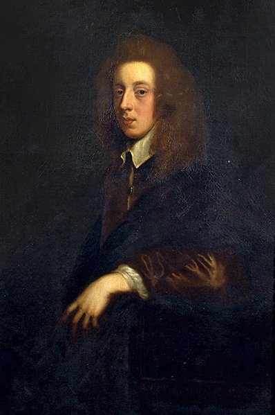 Portrét básníka Wallera (1606-87) (olej na plátně) od Peter Lely