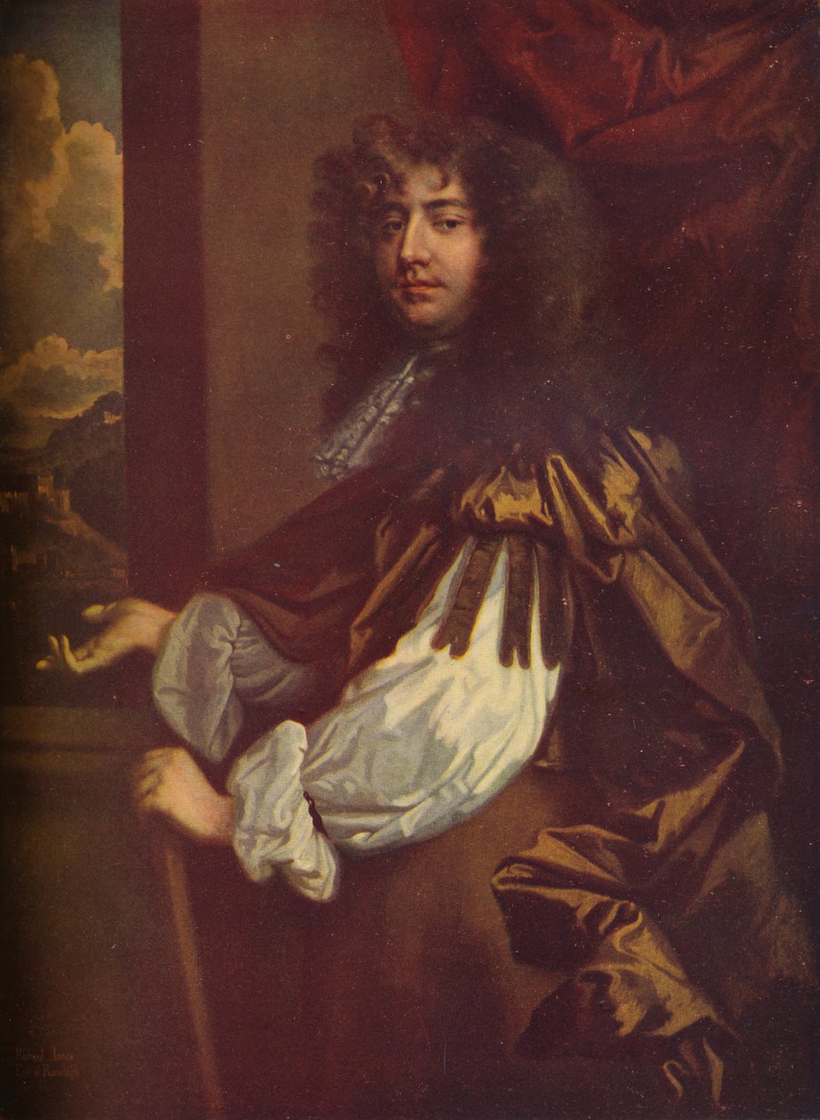 Richard Jones, 1. hrabě z Ranelagh 1641-1712, irský vrstevník, 17. století, 1923 od Peter Lely