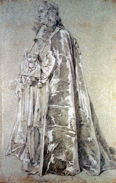 Sir Henry de Vic, kancléř Řádu podvazku od Peter Lely