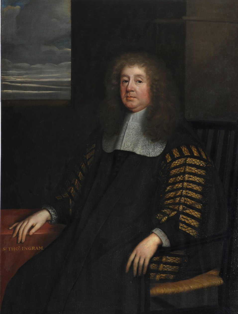 Sir Thomas Ingram, kancléř vévodství Lancaster (olej na plátně) od Peter Lely