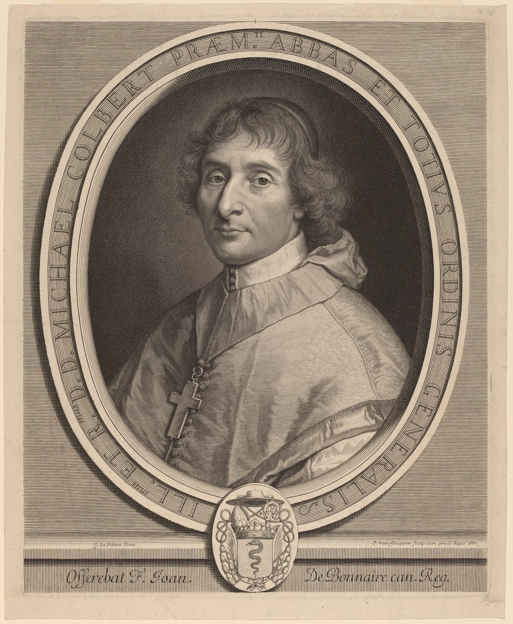 Michel Colbert od Peter Ludwig van Schuppen after Claude Lefebvre