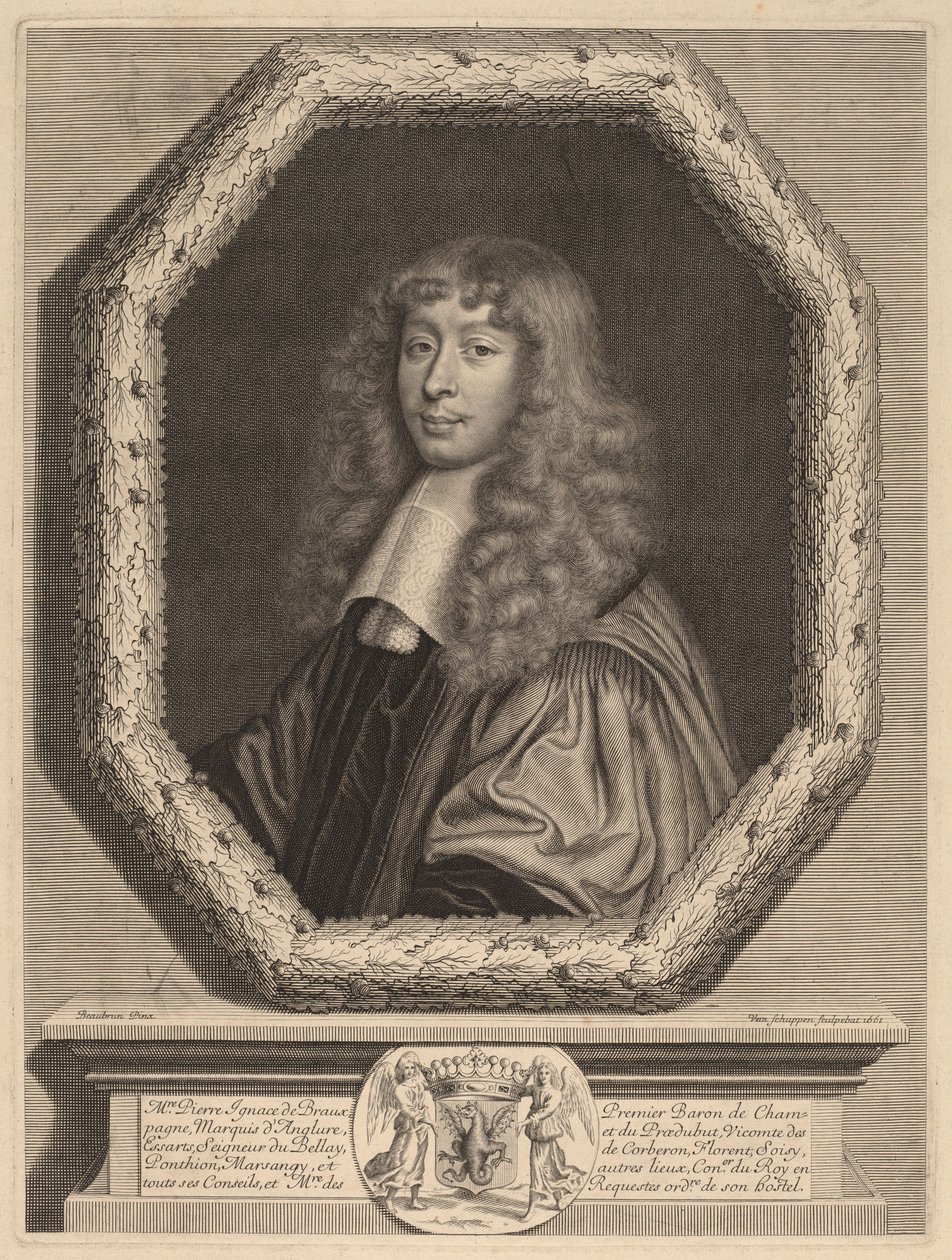 Petr Ignác z Braux od Peter Ludwig van Schuppen after Henri Beaubrun