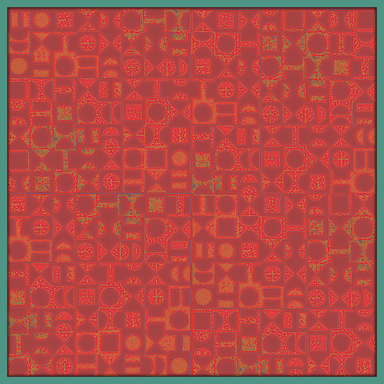 CHOCKER BLOCK, 2017, DIGITÁLNÍ MALOVÁNÍ od Peter McClure