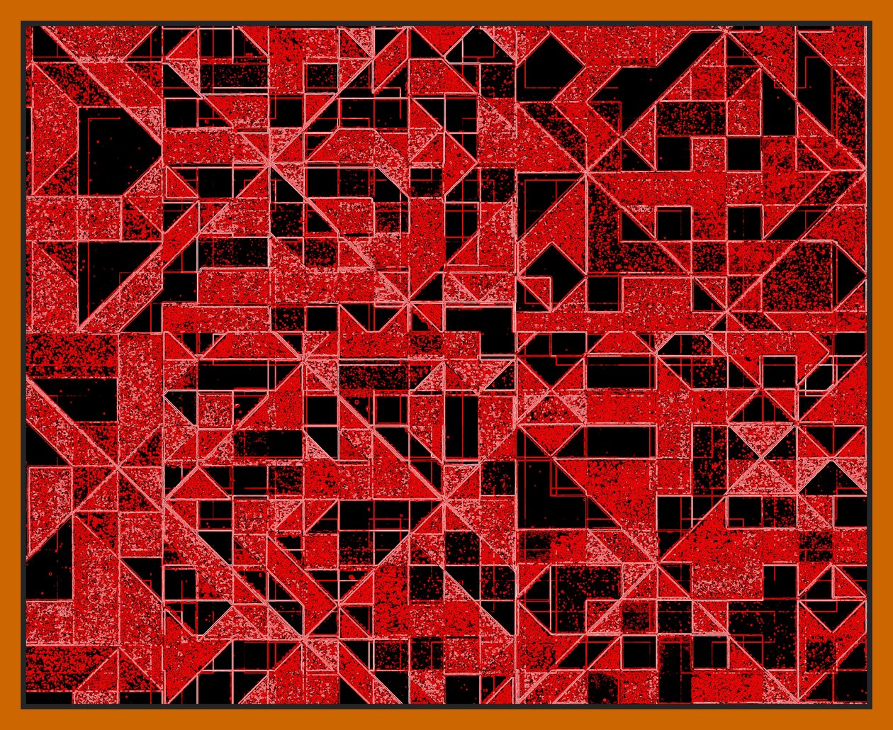 OKNO DO DUŠE, 2013, DIGITÁLNĚ UPRAVENÁ MALBA od Peter McClure