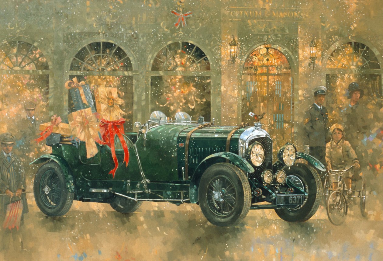 Vánoce ve Fortnum and Masons (olej na plátně) od Peter Miller