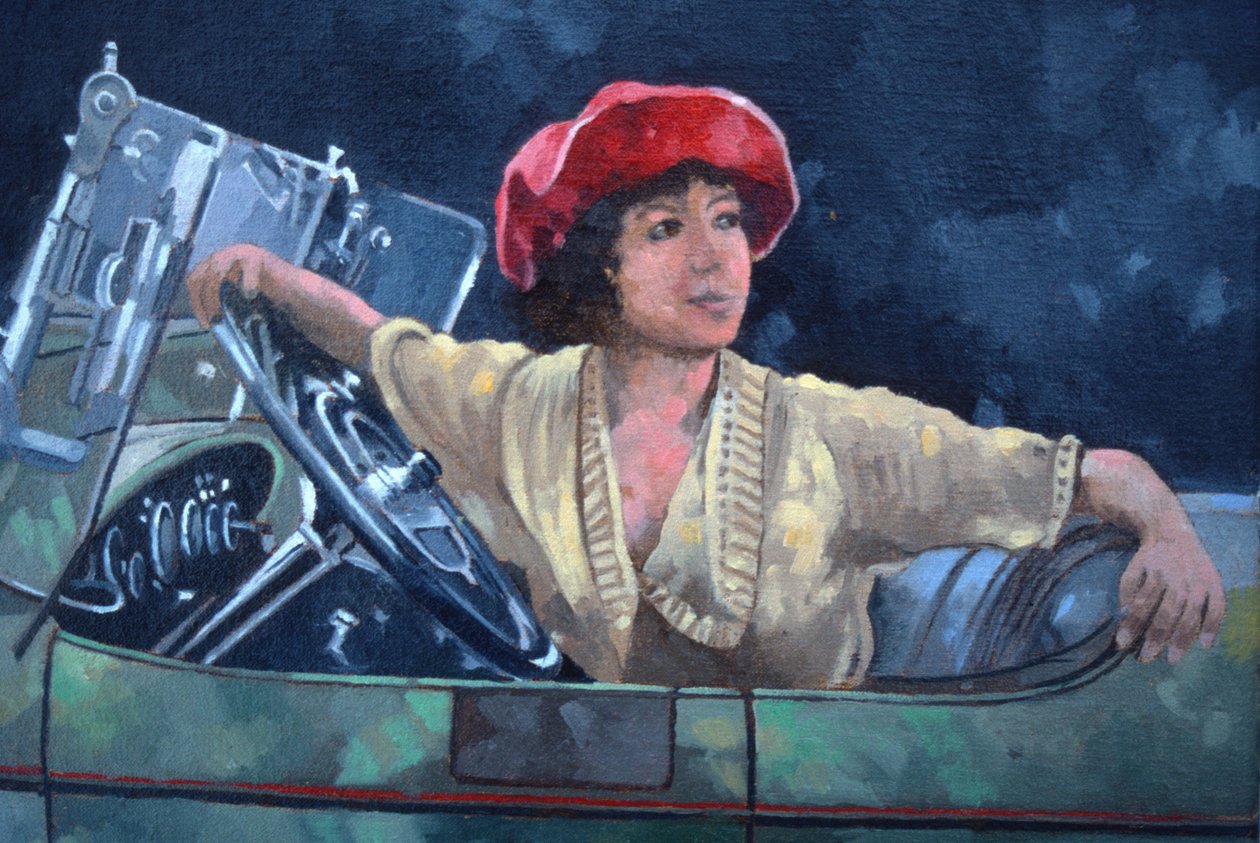 Olive Thomas (olej na plátně) od Peter Miller