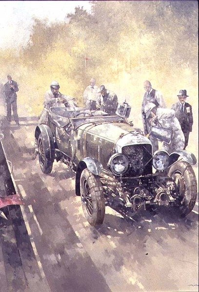 Pit Stop ve slunečním světle od Peter Miller