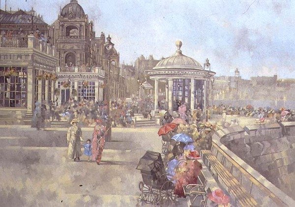 Lázeňská promenáda, Scarborough od Peter Miller