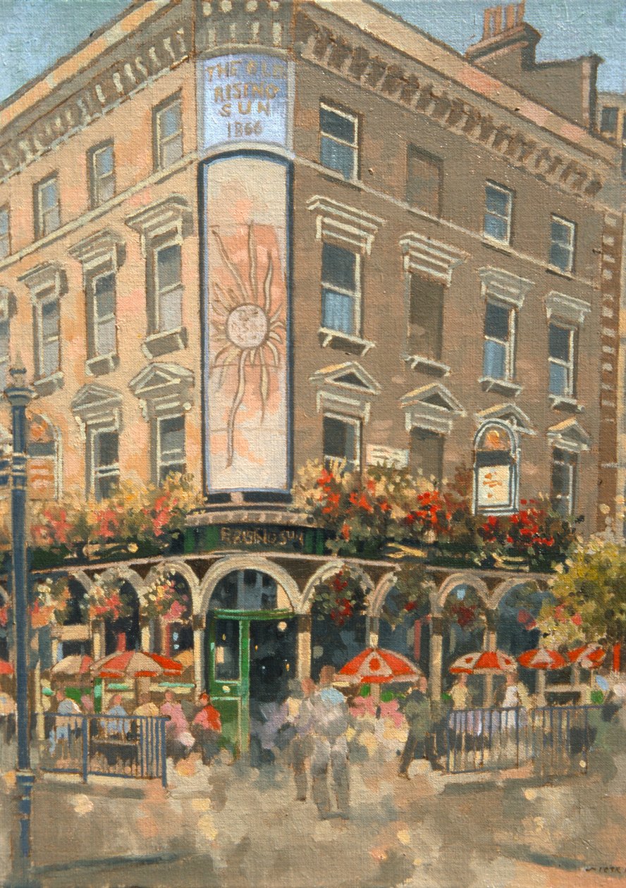 Vycházející slunce, Marylebone (olej na plátně) od Peter Miller