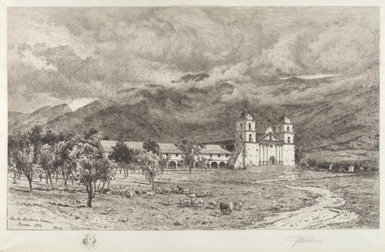 Mise Santa Barbara od Peter Moran