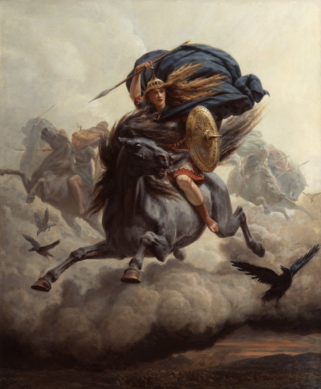 Valkýra od Peter Nicolai Arbo