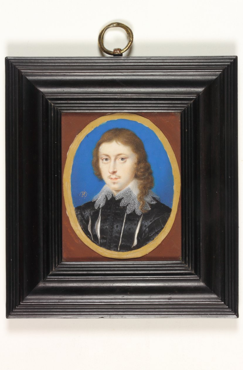 Edmund Waller (akvarel na pergamenu) od Peter Oliver