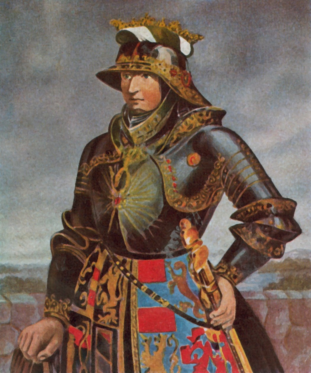 Císař Maxmilián I. od Peter Paul (after) Rubens