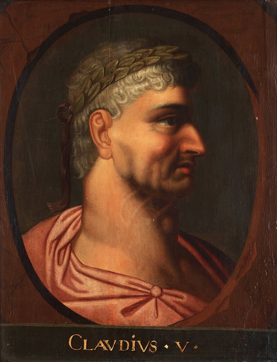Císař Claudius (10-54 n. l.) - Císař Claudius od Rubense, Petra Pavla od Peter Paul (school of) Rubens
