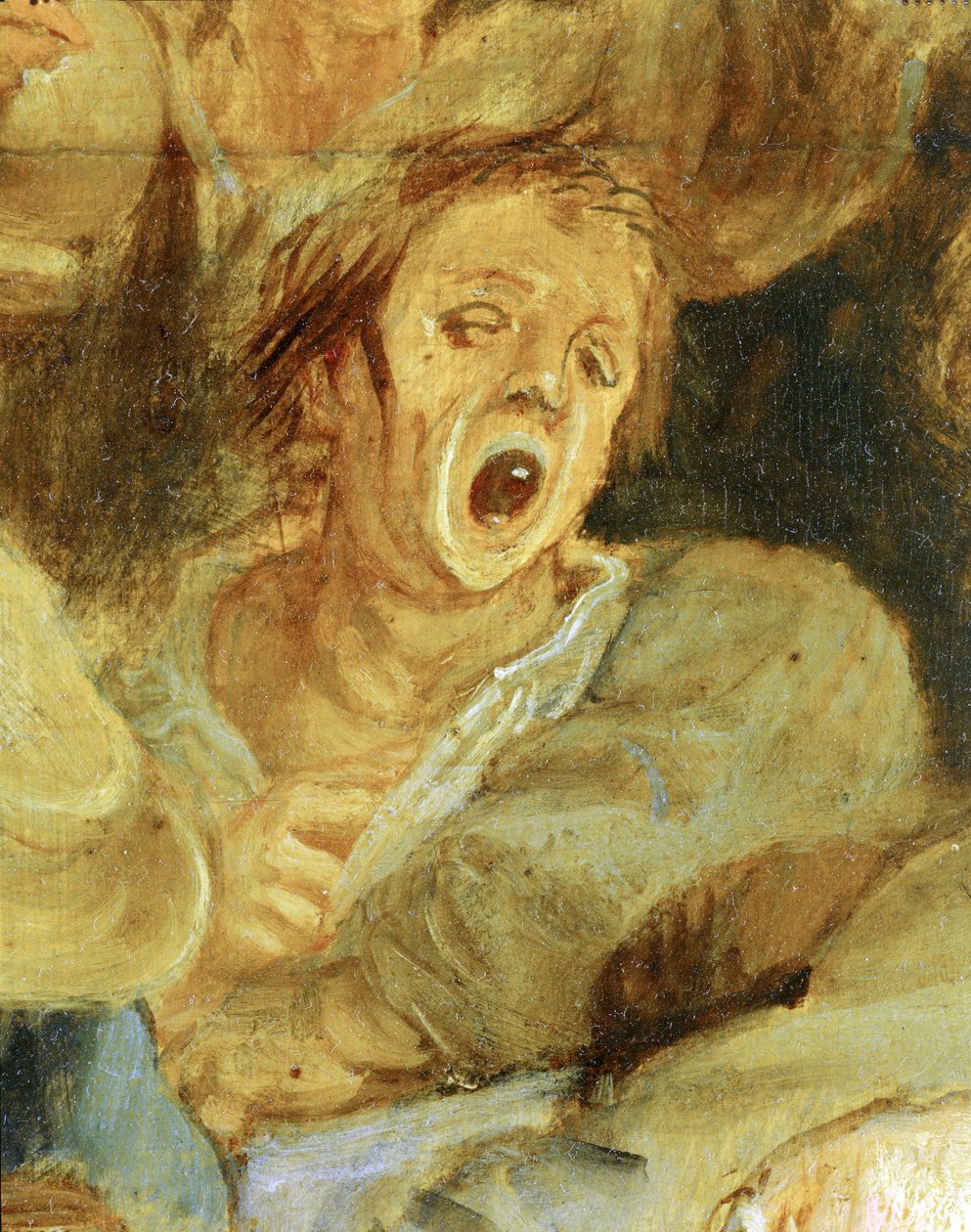 Církevní slavnost neboli svatba ve vesnici, asi 1635-38 (olej na dřevě) od Peter Paul Rubens