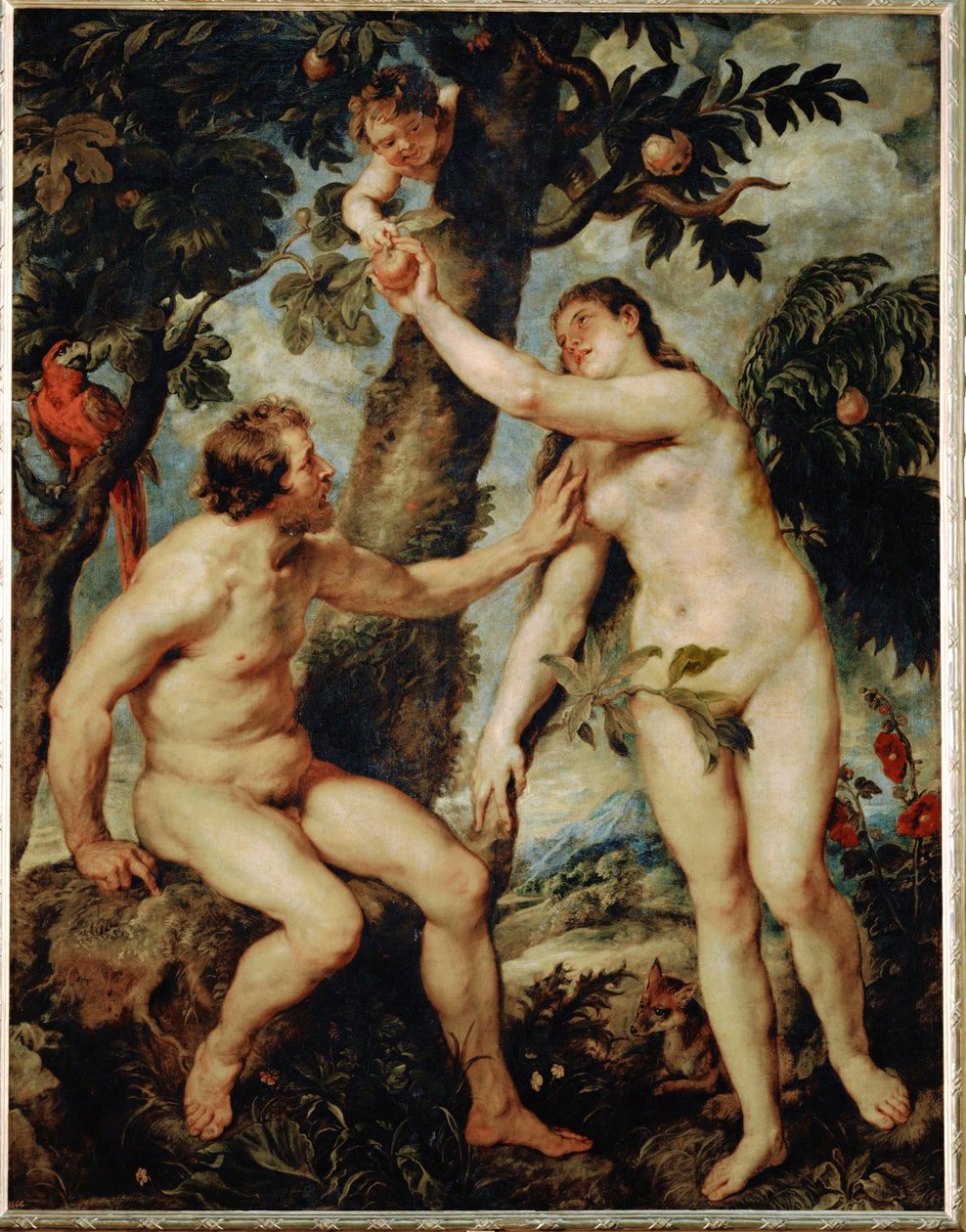 Adam a Eva od Peter Paul Rubens