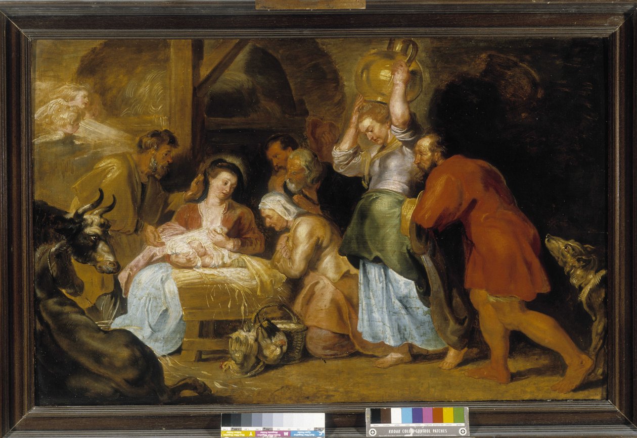 Klanění pastýřů od Peter Paul Rubens
