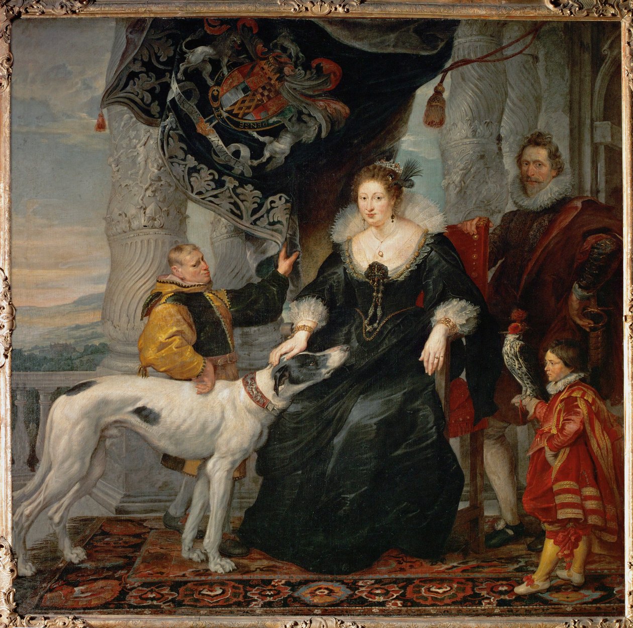 Alathea Talbot, hraběnka ze Shrewsbury (malba na plátně) od Peter Paul Rubens
