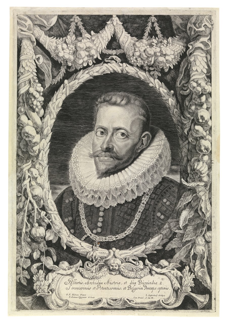 Albert, arcivévoda rakouský (lept) od Peter Paul Rubens