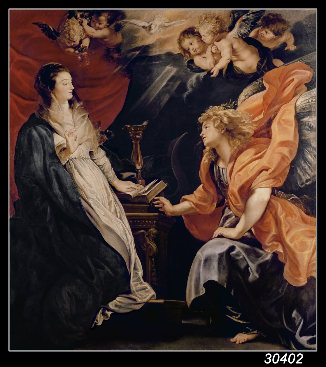 Zvěstování, 1609 od Peter Paul Rubens