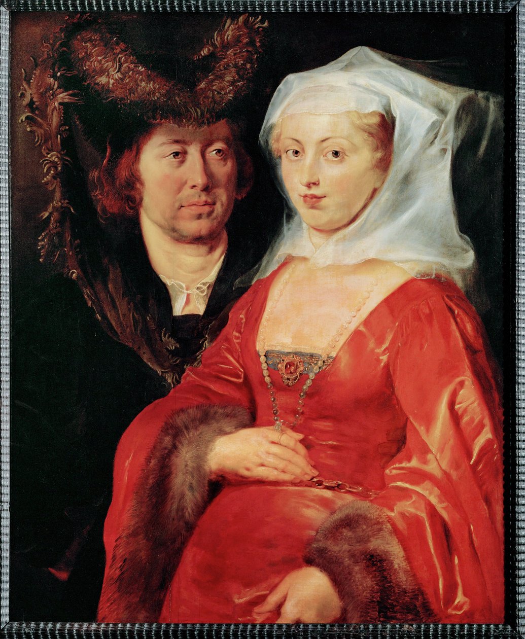 Ansegius a svatý Bega od Peter Paul Rubens