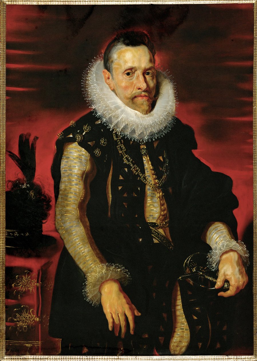 Arcivévoda Albrecht VII., nizozemský guvernér od Peter Paul Rubens