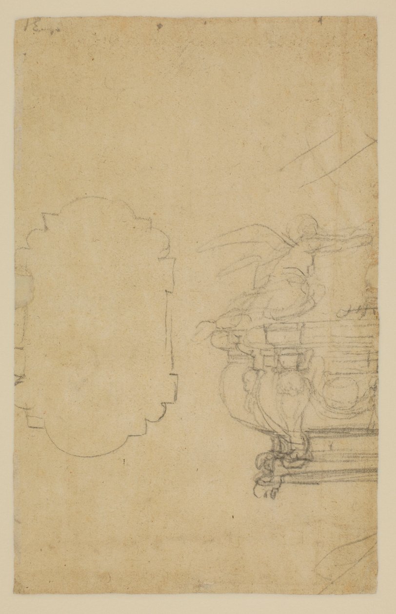 Architektonické studie od Peter Paul Rubens