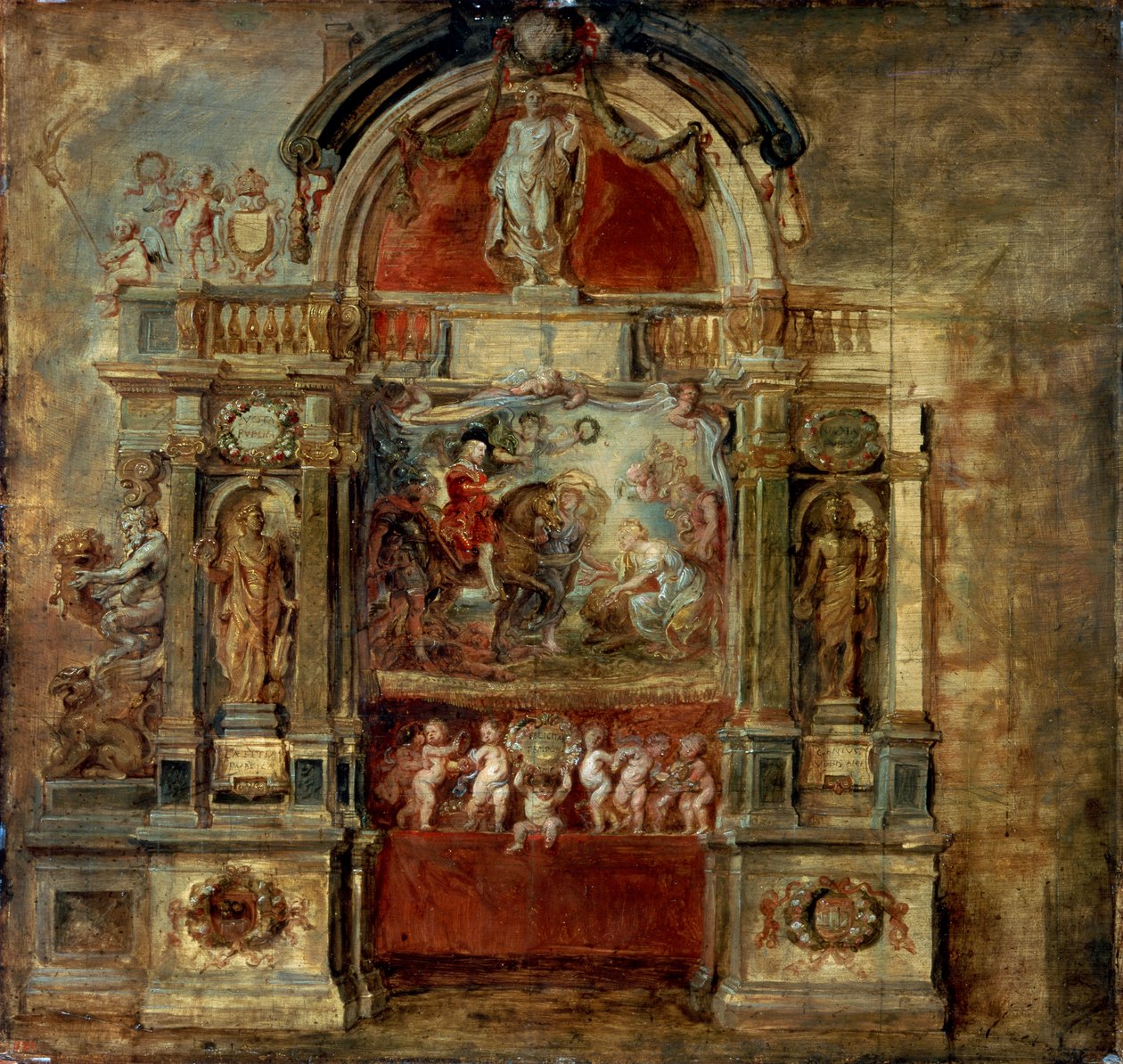 Příjezd prince Ferdinanda, 1634. od Peter Paul Rubens