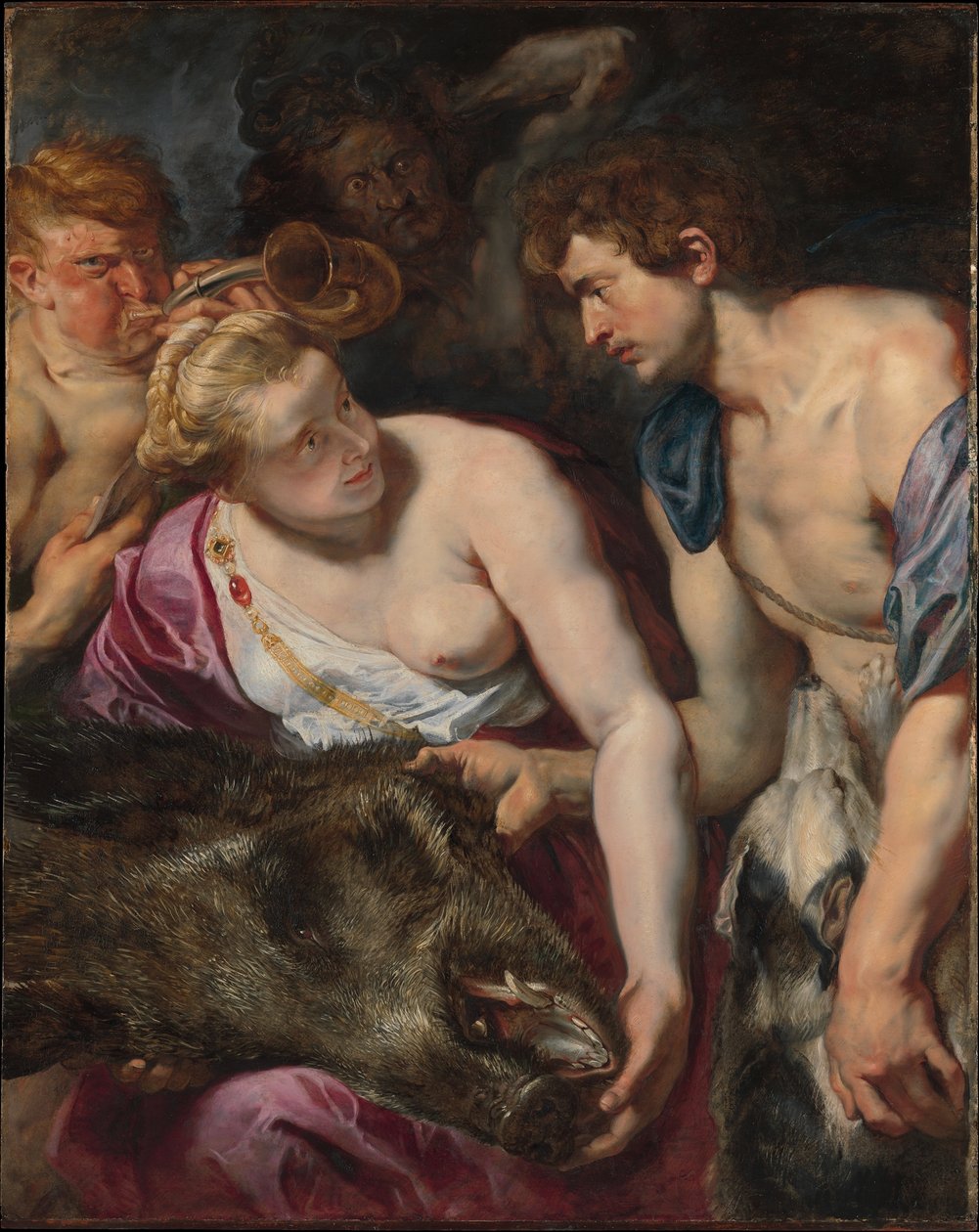 Atalanta a Meleagros od Peter Paul Rubens