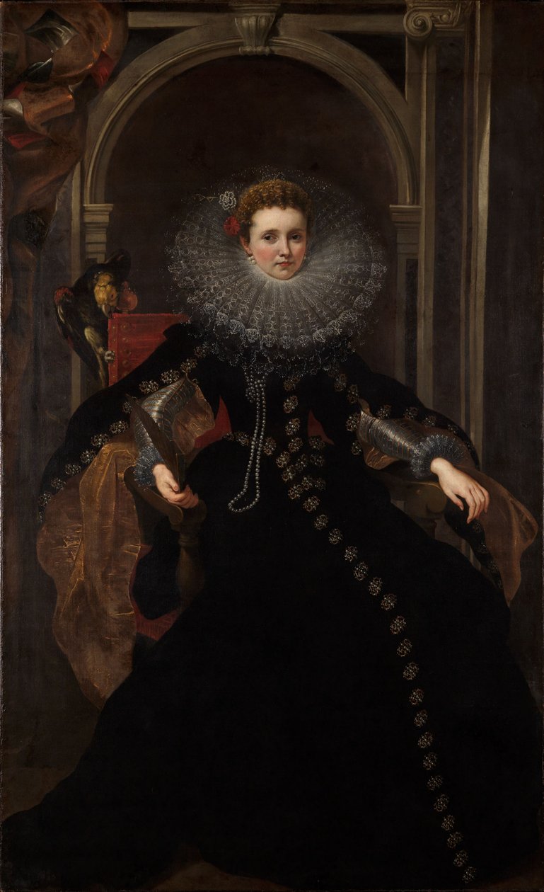 Portrét Veroniky Spinoly Serrové od Peter Paul Rubens
