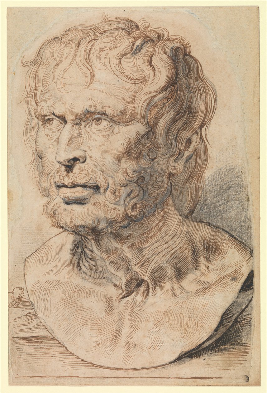 Busta Pseudo-Seneky od Peter Paul Rubens