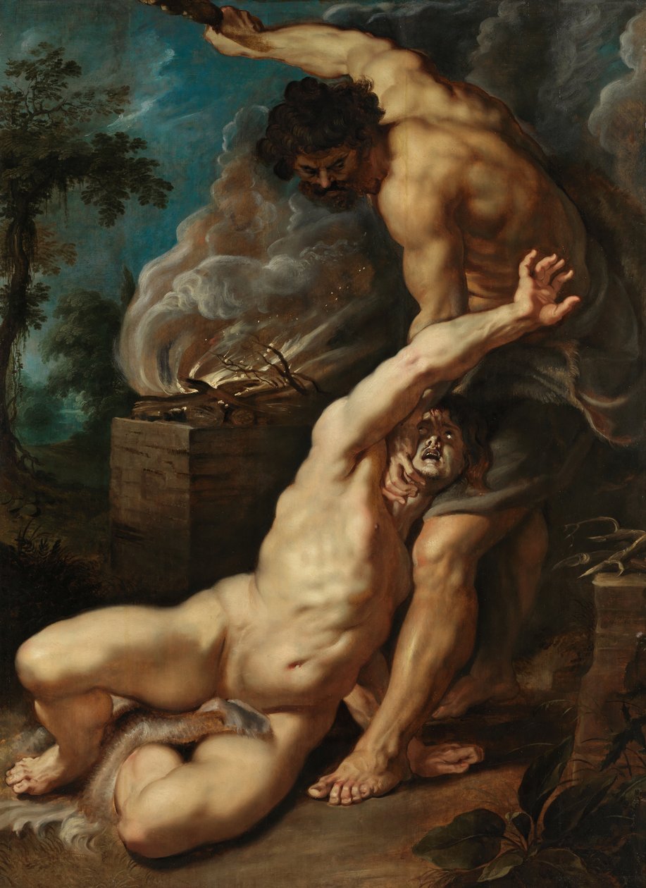 Kain zabíjí Ábela od Peter Paul Rubens