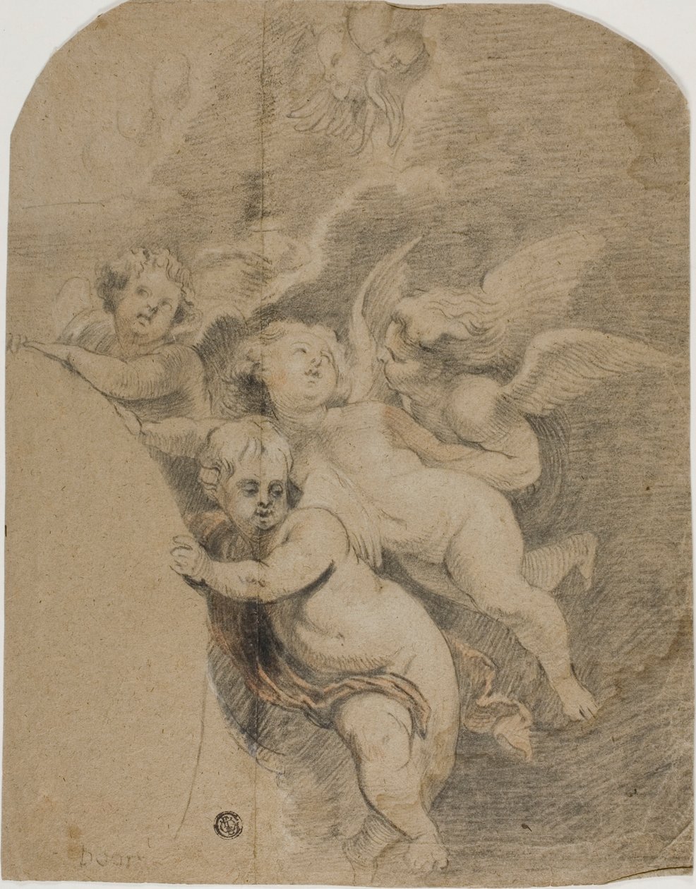 Cherubíni a putti od Peter Paul Rubens
