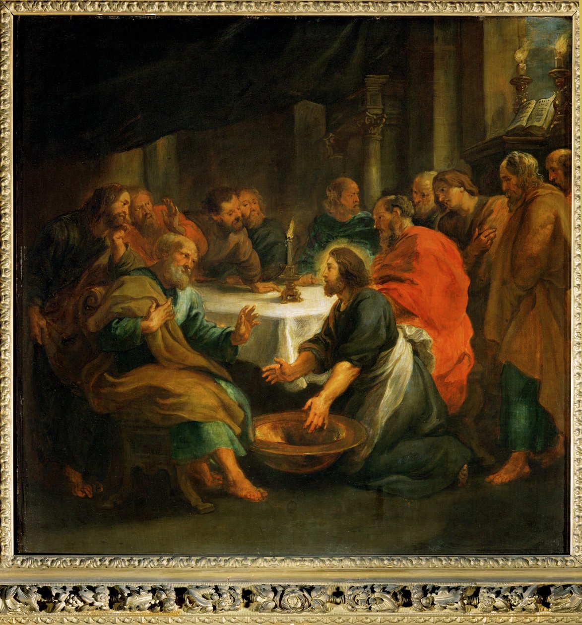 Kristus umývá apoštolům nohy od Peter Paul Rubens