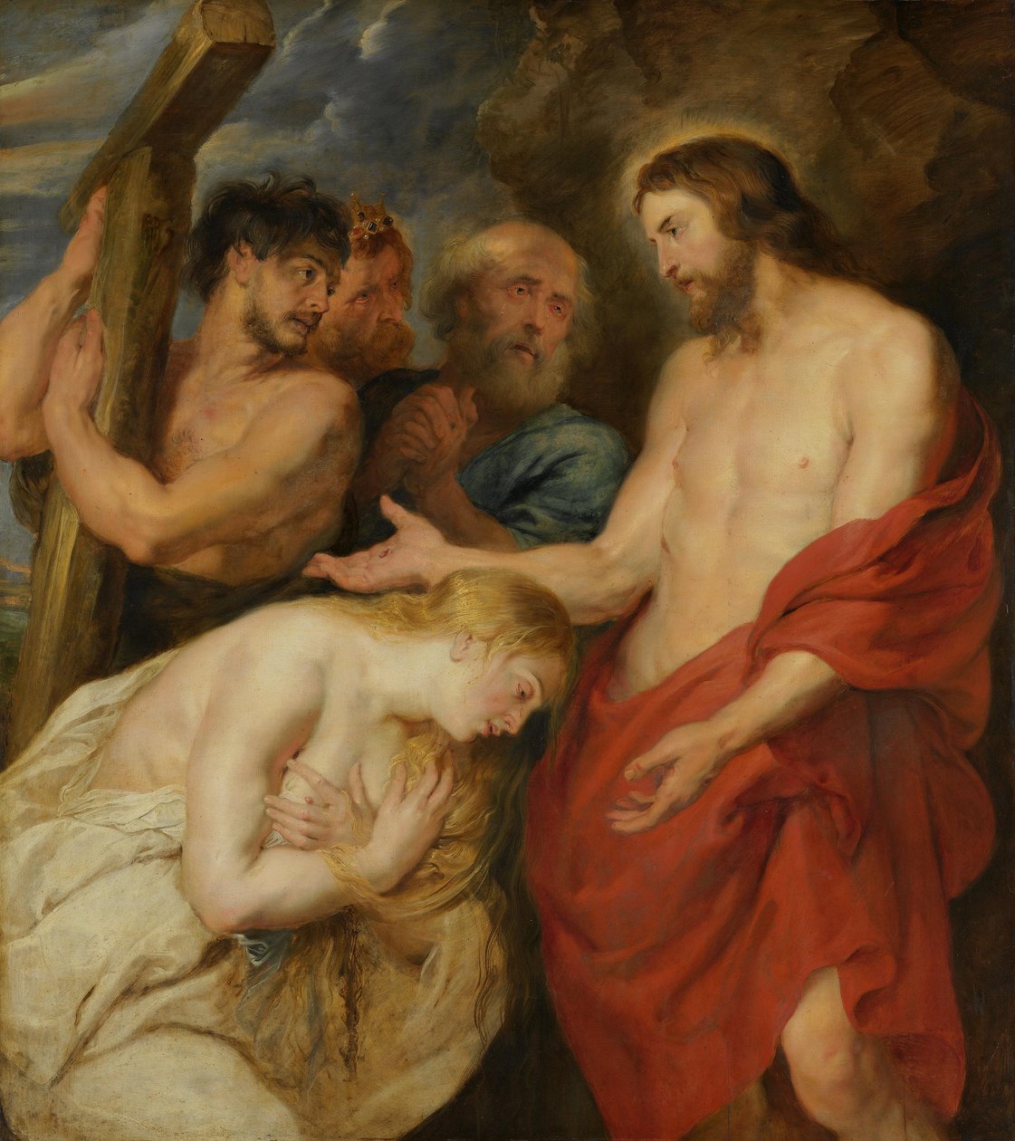Kristus a kajícní hříšníci od Peter Paul Rubens