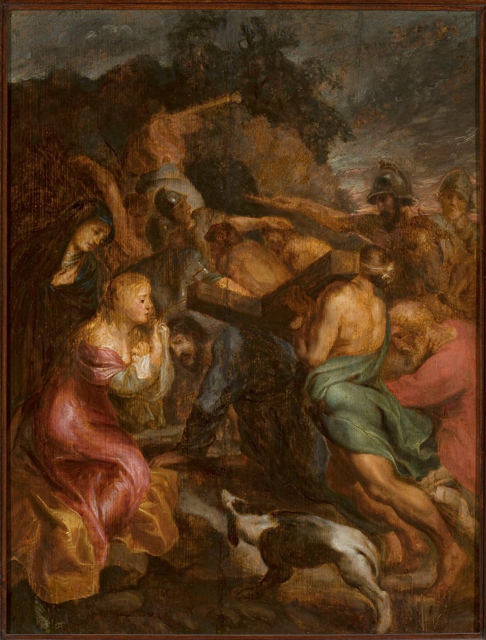 Kristus padající pod křížem od Peter Paul Rubens